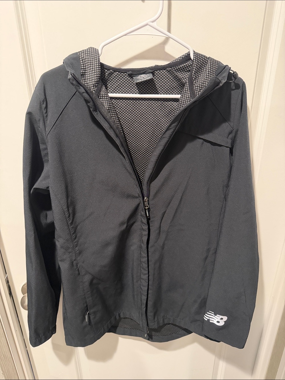 New Balance Black and Gray Jacket  Like New- Womens Size L